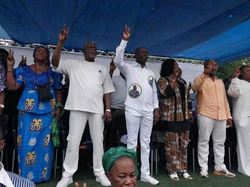 Permanence de l'UDPS, President ai Augustin Kabuya Tshilumba