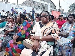 Permanence du Parti UDPS/TSHISEKEDI, la ligue des Femmes.