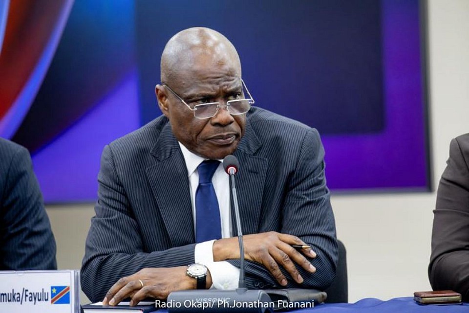 Martin Fayulu, président de l'Ecidé, parti politique de l'opposition congolaise